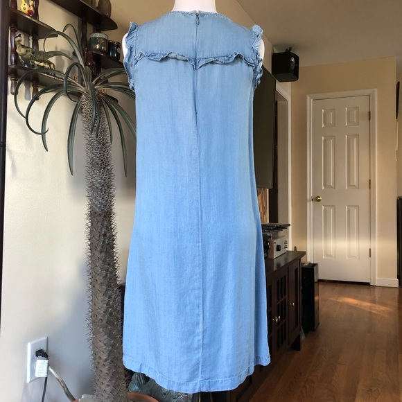Hope & Harlow Denim Dress - light wash (2) - Picture 3 of 7